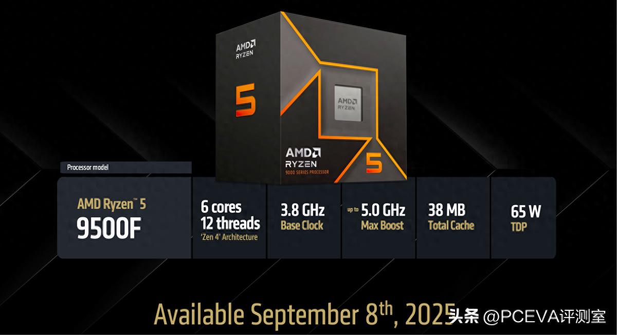 Ryzen 5 9500F review_9500F_AMD Ryzen 5 9500F performance comparison
