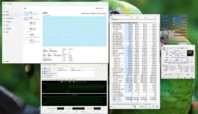 锐龙5 9500F游戏表现_AMD锐龙5 9500F性能评测_9500F