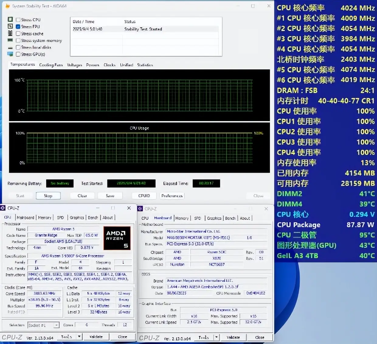 9500F_AMD锐龙5 9500F性能测试_AMD锐龙5 9500F评测