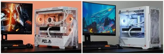 技嘉C102与C201PUBG赛事机箱定制方案_9800X3D_PCL秋季赛技嘉联名限定主机套装