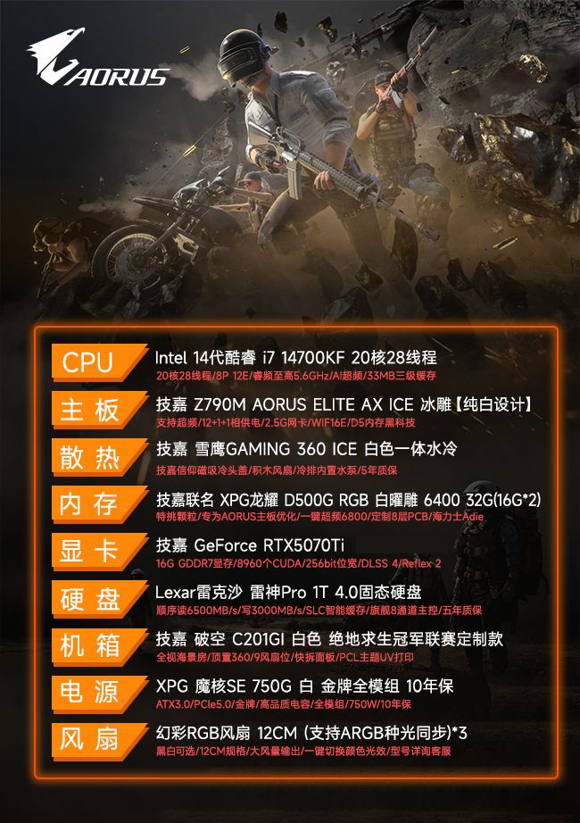 9800X3D_PUBG PCL 2023 秋季赛 技嘉定制主机 _ AMD锐龙7 9800X3D PCL冠军联赛配置