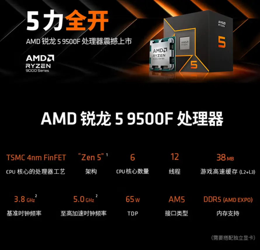 9500F_AMD Ryzen 5 9500F 性能评测 _ 9500F vs 7500F 性价比分析