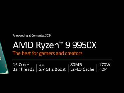聚焦AI升级Zen 5架构 AMD新一代处理器有点猛!