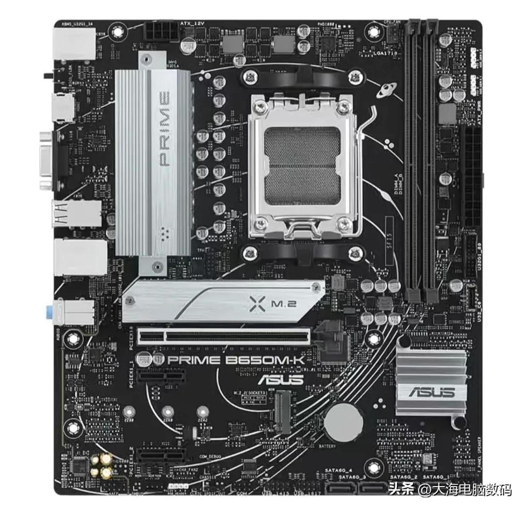 AMD R5-9600X 装机搭配方案_9600X_华硕 PRIME B650M-K 主板推荐