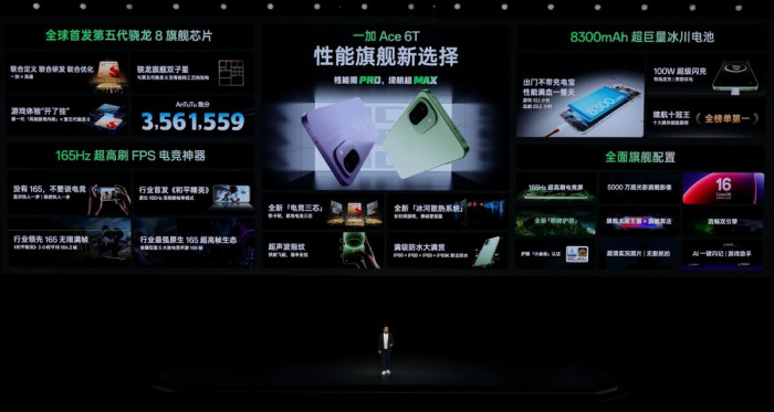 9600X_一加Ace6T 第五代骁龙8 165Hz电竞屏 8300mAh冰川电池
