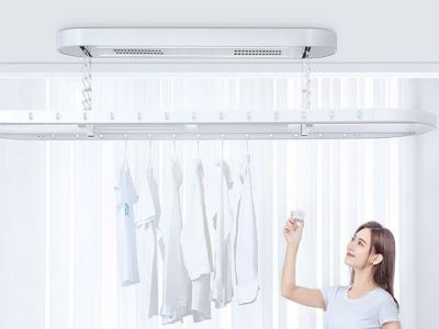 强力烘干秒杀高端洗衣机 Aqara超承重智能晾衣机评测