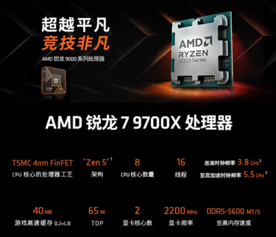 别当冤种了！Ryzen7 9700X一拳爆头旗舰处理器，1900元直接封神！