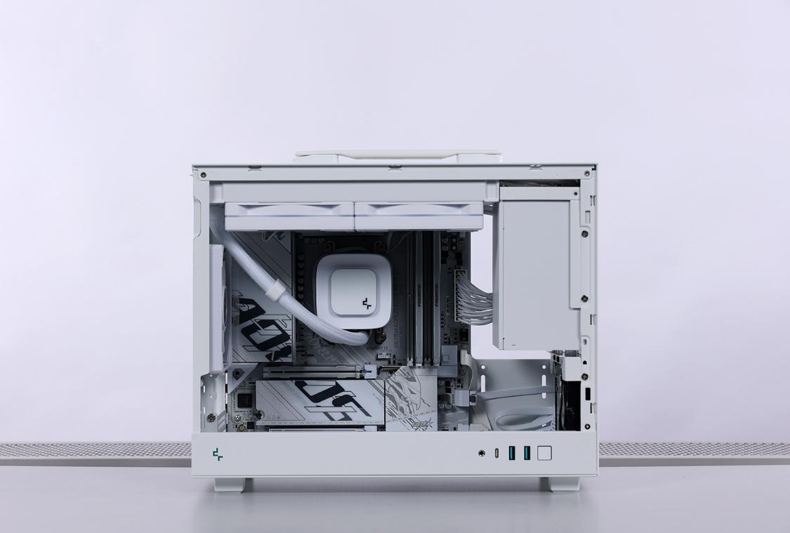 9700X_桌面小钢炮MATX机箱 高颜值小体积主机配置 5070星曜LUNA显卡