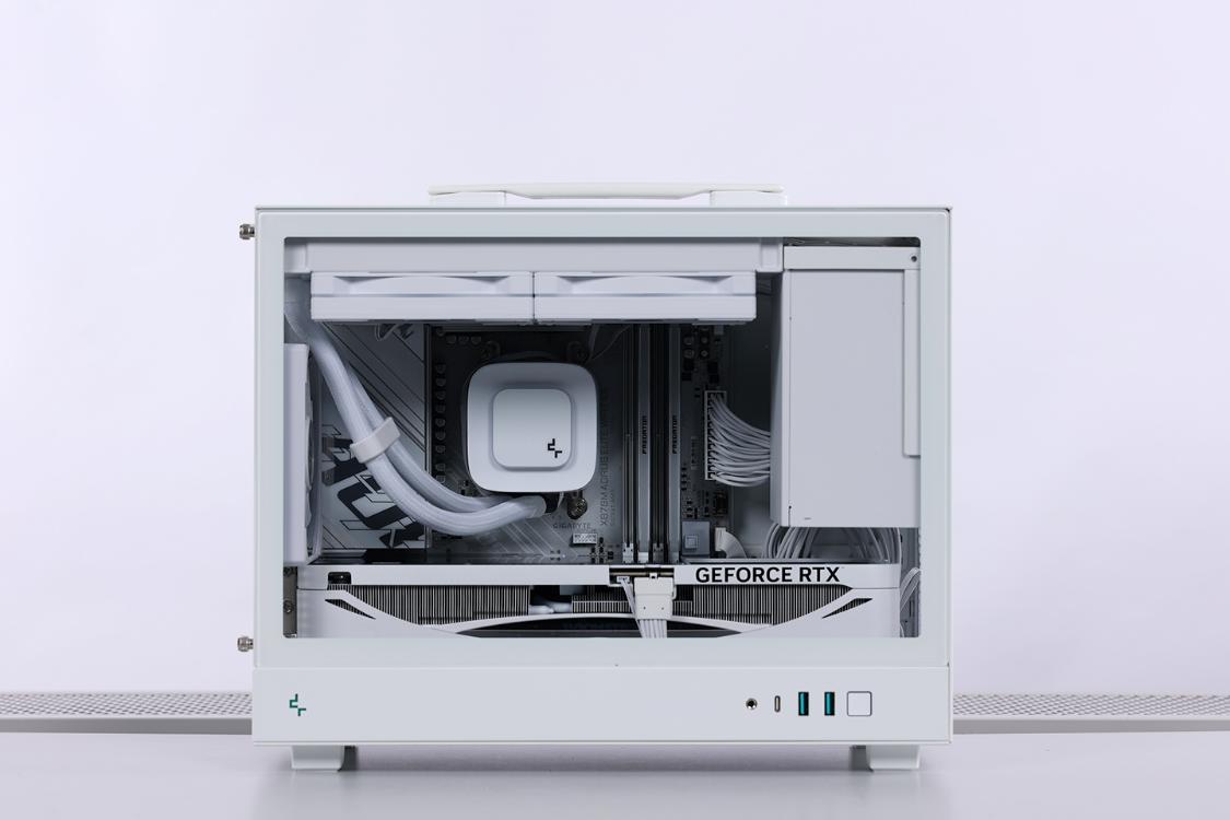 9700X_桌面小钢炮MATX机箱 高颜值小体积主机配置 5070星曜LUNA显卡