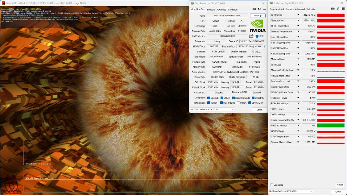 桌面小钢炮MATX机箱 高颜值小体积主机配置 5070星曜LUNA显卡_9700X