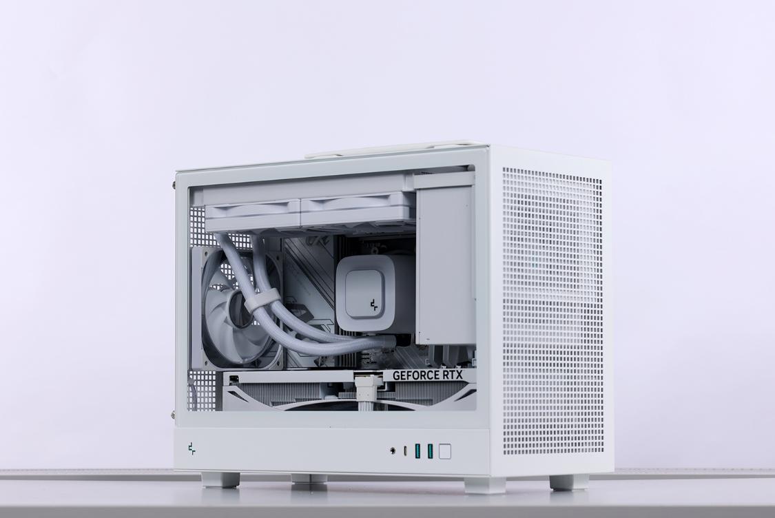 桌面小钢炮MATX机箱 高颜值小体积主机配置 5070星曜LUNA显卡_9700X