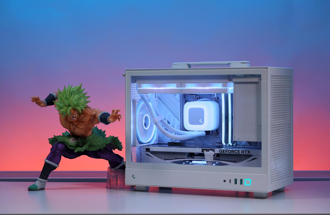 9700X_桌面小钢炮MATX机箱 高颜值小体积主机配置 5070星曜LUNA显卡