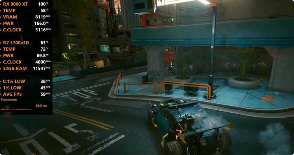 DDR5价格暴涨AM4平台过渡方案_5700X_Ryzen 7 5700X3D Radeon RX 9060 XT 16GB 1440P游戏性能测试