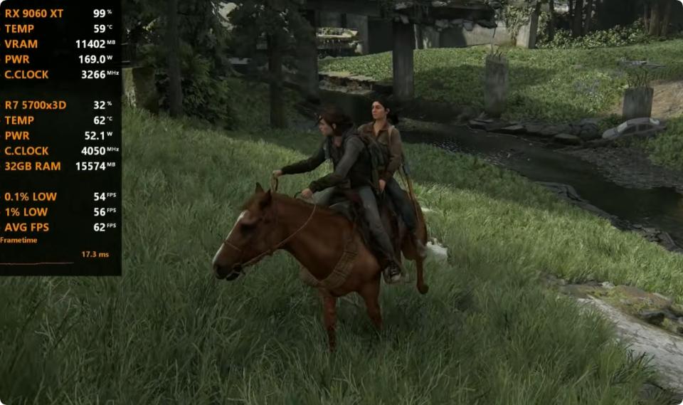 DDR5价格暴涨AM4平台过渡方案_5700X_Ryzen 7 5700X3D Radeon RX 9060 XT 16GB 1440P游戏性能测试