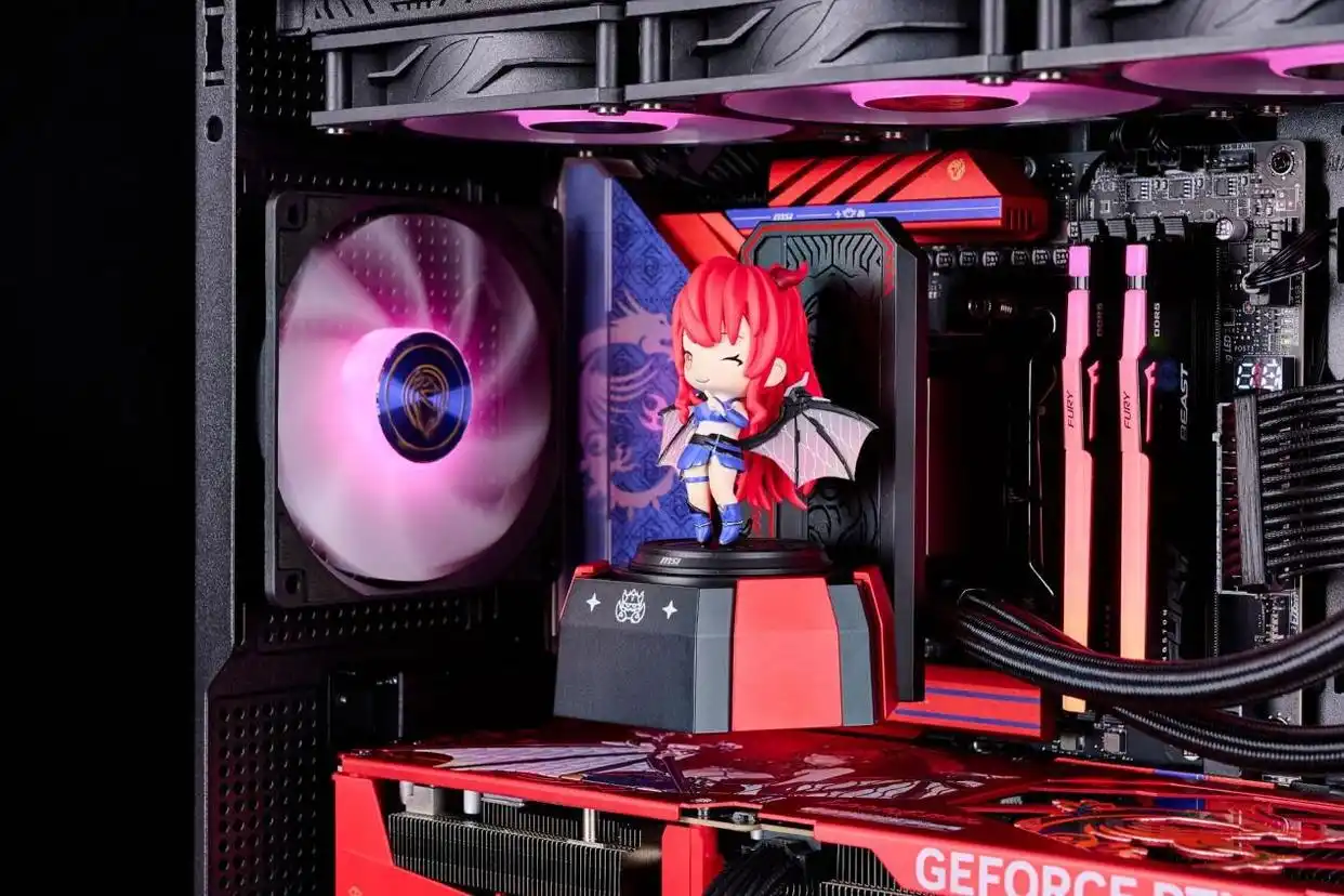 9700X_微星MLG魔龙姬定制整机_二次元信仰性能怪兽