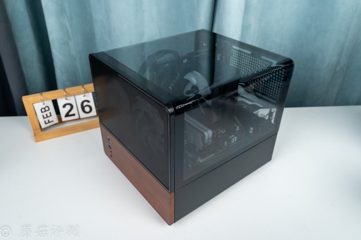 9800X3D_超频3红海H4 ARGB风冷散热器 mini塔式散热器 下压式散热器