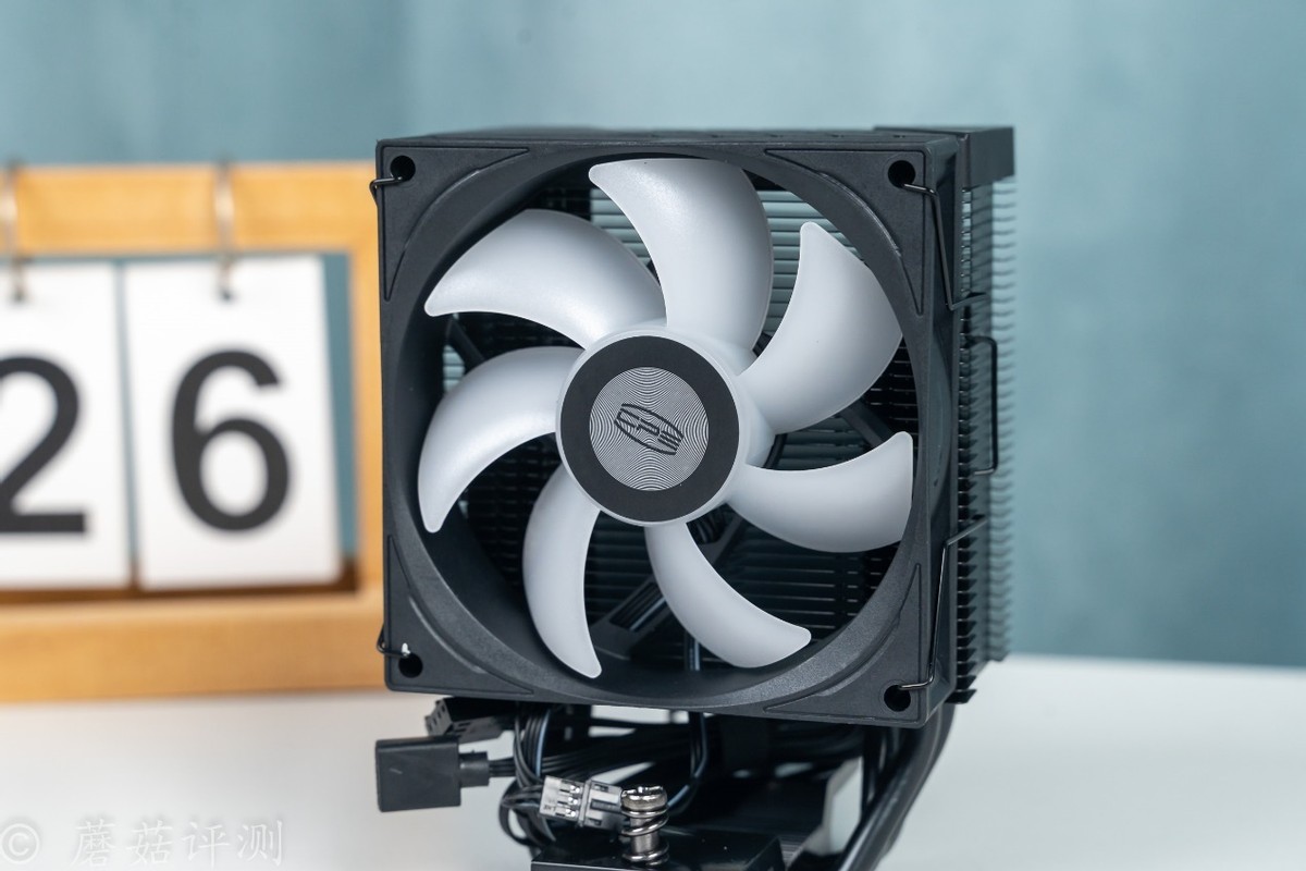 超频3红海H4 ARGB风冷散热器 mini塔式散热器 下压式散热器_9800X3D