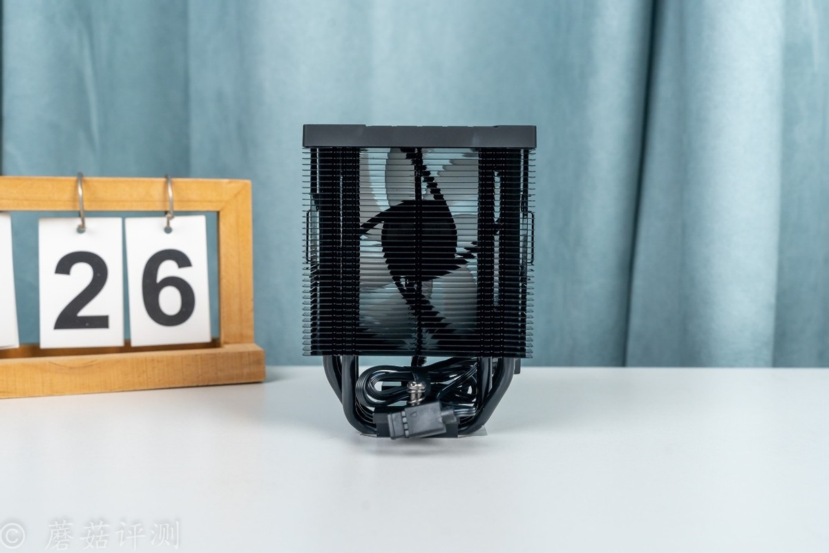 超频3红海H4 ARGB风冷散热器 mini塔式散热器 下压式散热器_9800X3D