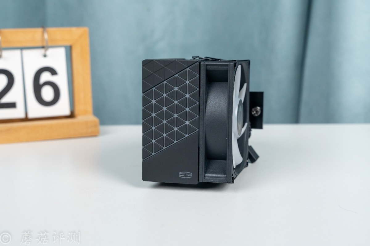 超频3红海H4 ARGB风冷散热器 mini塔式散热器 下压式散热器_9800X3D