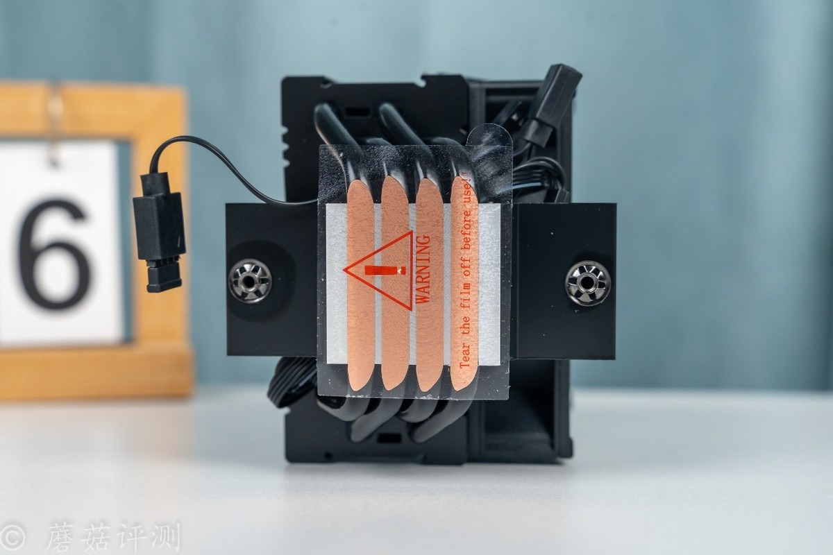 超频3红海H4 ARGB风冷散热器 mini塔式散热器 下压式散热器_9800X3D