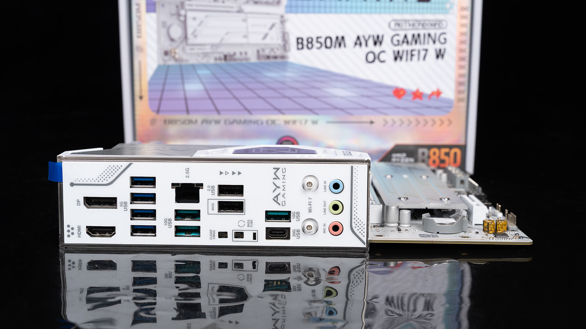 AMD 9800X3D 华硕B850M AYW OC 索泰RTX 5070 Ti 双屏幕超频主机配置_9800X3D