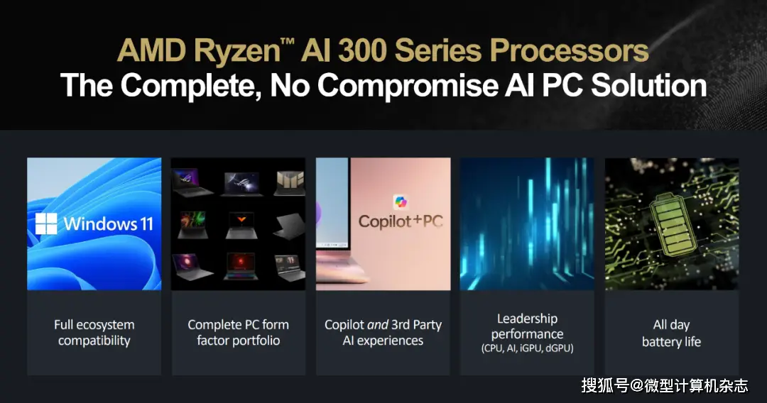 深度解析AMD锐龙AI 300系列：全新架构如何实现能效与AI性能的跨越式提升？
