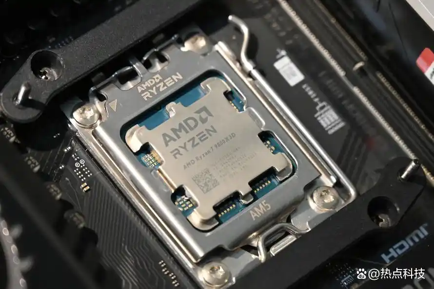 AMD锐龙7 9800X3D对比Intel酷睿Ultra 9 285K游戏性能测试_9800X3D_锐龙7 9800X3D 3D V-Cache缓存优势分析