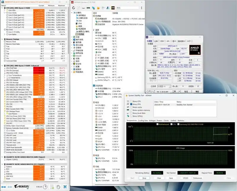 只用一半功耗 就赢了i5-14600K！AMD锐龙5 9500F评测