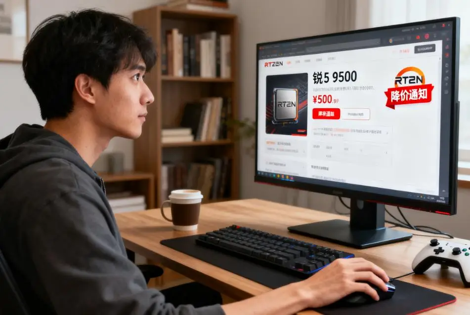 AMD锐龙5 9500F：雷声大雨点小的新品