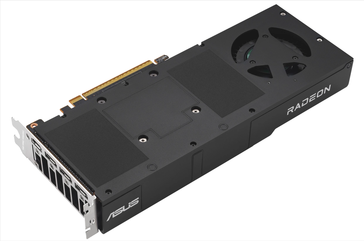 Turbo Radeon AI Pro R9700 32GB显卡_华硕Navi 48 XTW GPU显卡_9700X