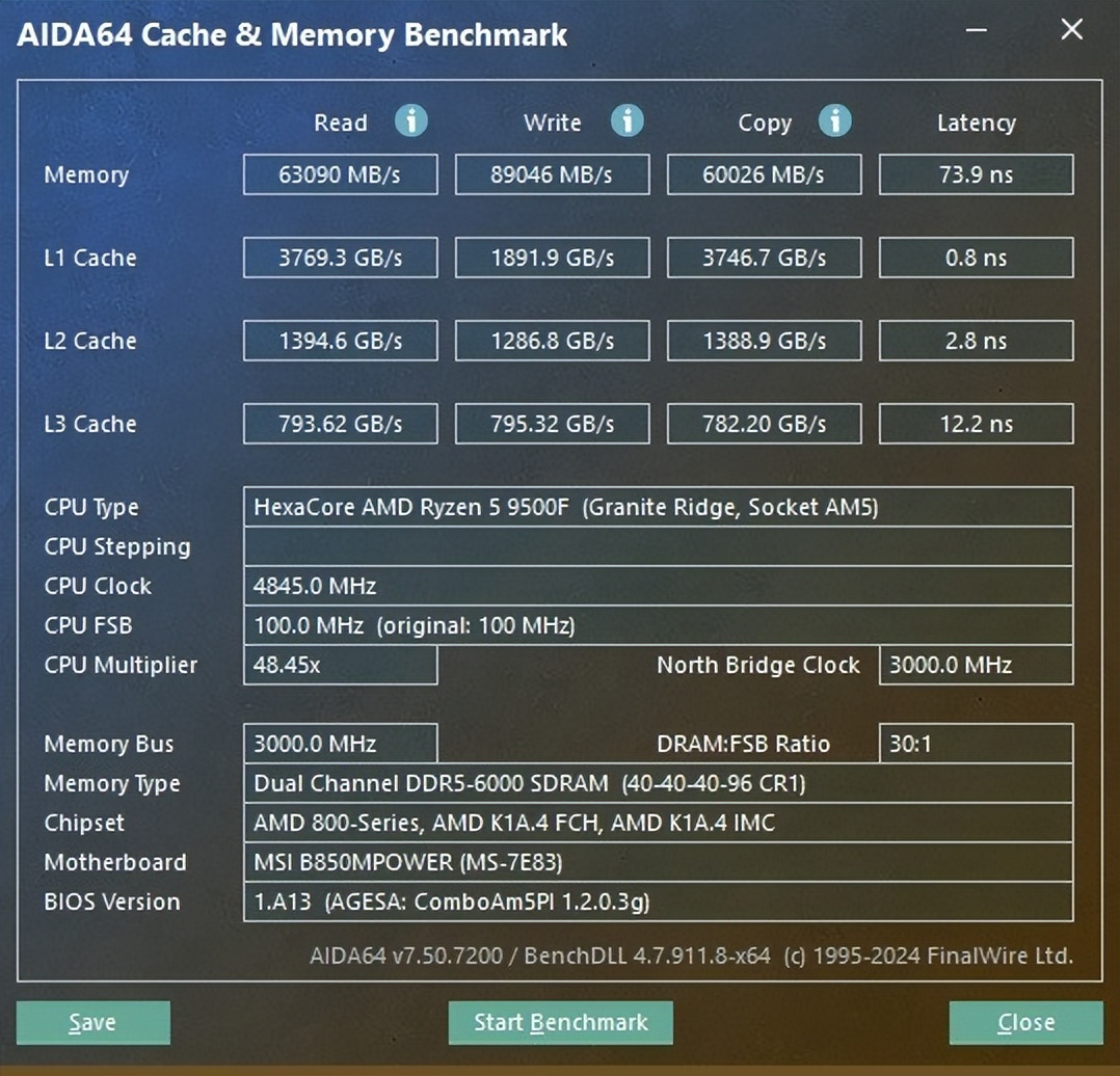 9500F_AMD 9500F性能测试与游戏体验_AMD锐龙5 9500F不带核显处理器评测