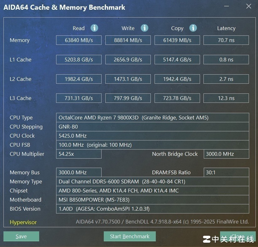 B板超频王者 微星B850MPOWER主板评测 拉高X3D性能上限