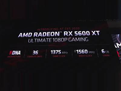 CES2020:AMD发布RX5600 XT显卡,售价279美元