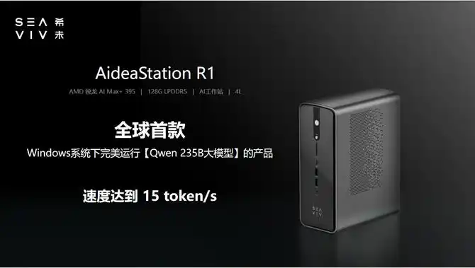 SEAVIV算力全家桶+软件生态_Ryzen AI_AMD锐龙AI Max+395处理器