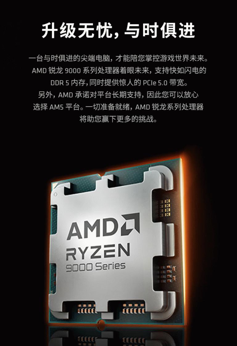 AMD锐龙7 9800X3D处理器_AMD锐龙5 9600X处理器_AMD处理器