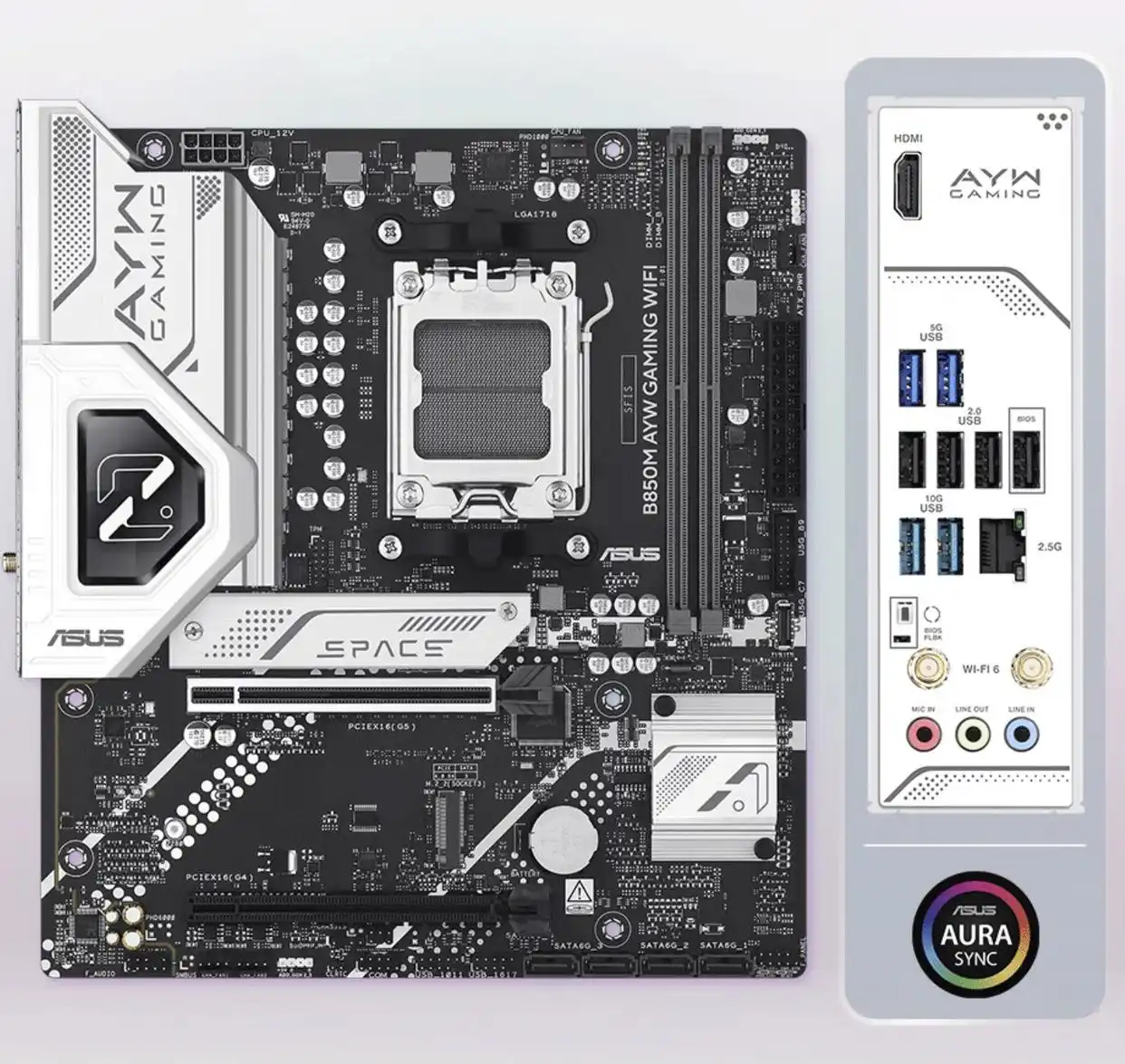 9500F_AMD锐龙5 9500F 华硕B850M AYW GAMING WIFI 性价比