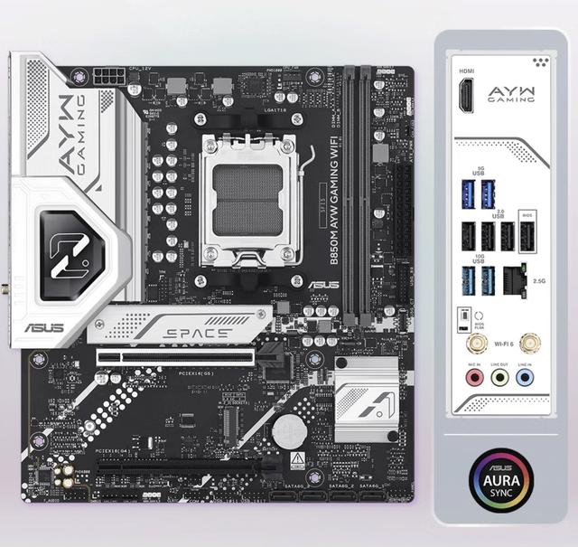 AMD锐龙5 9500F B850M AYW GAMING WIFI _ 锐龙5 9500F 华硕B850M AYW GAMING WIFI _9500F
