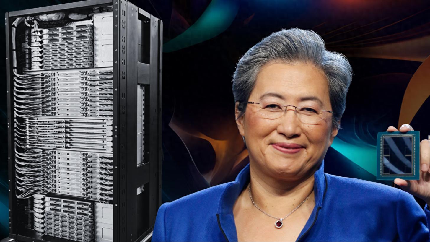 AMD发布新一代超算方案，采用霄龙和MI450算力卡，其总显存达31TB