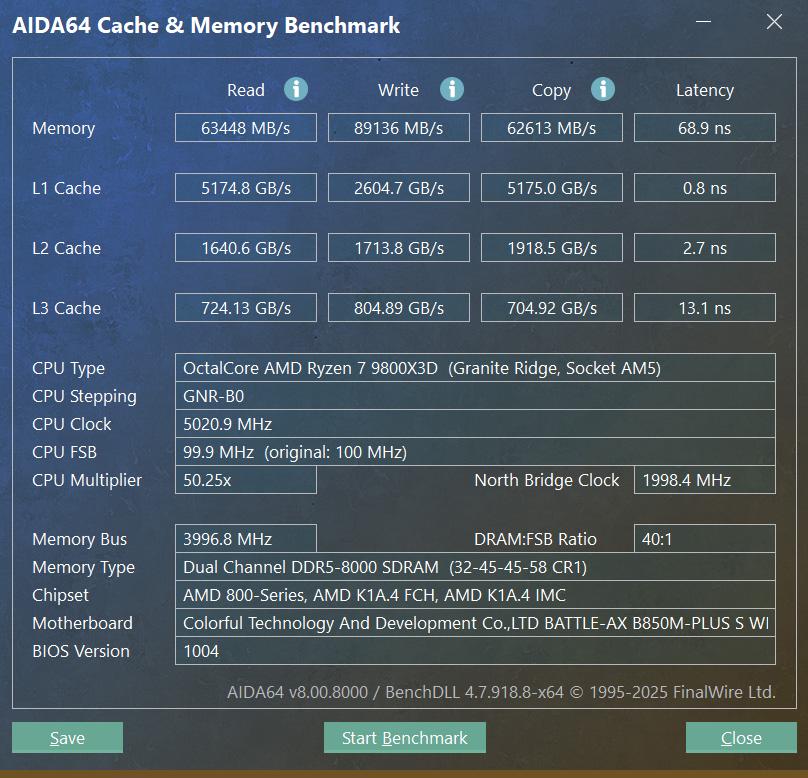 799元坐拥9800X3D全能搭子，七彩虹战斧B850M超级黑刃评测