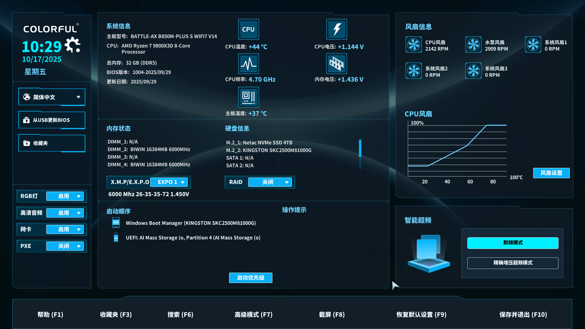 799元坐拥9800X3D全能搭子，七彩虹战斧B850M超级黑刃评测