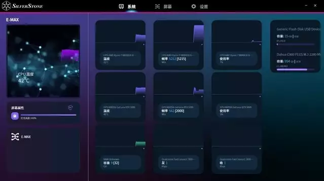 240水冷就能轻松按住9800X3D，银昕E240MAX巨幕3.95寸LCD水冷