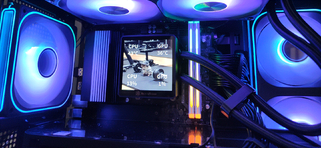 240水冷就能轻松按住9800X3D，银昕E240 MAX巨幕3.95寸LCD水冷 评测