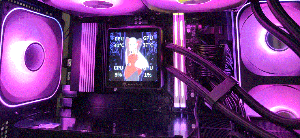 240水冷就能轻松按住9800X3D，银昕E240 MAX巨幕3.95寸LCD水冷 评测