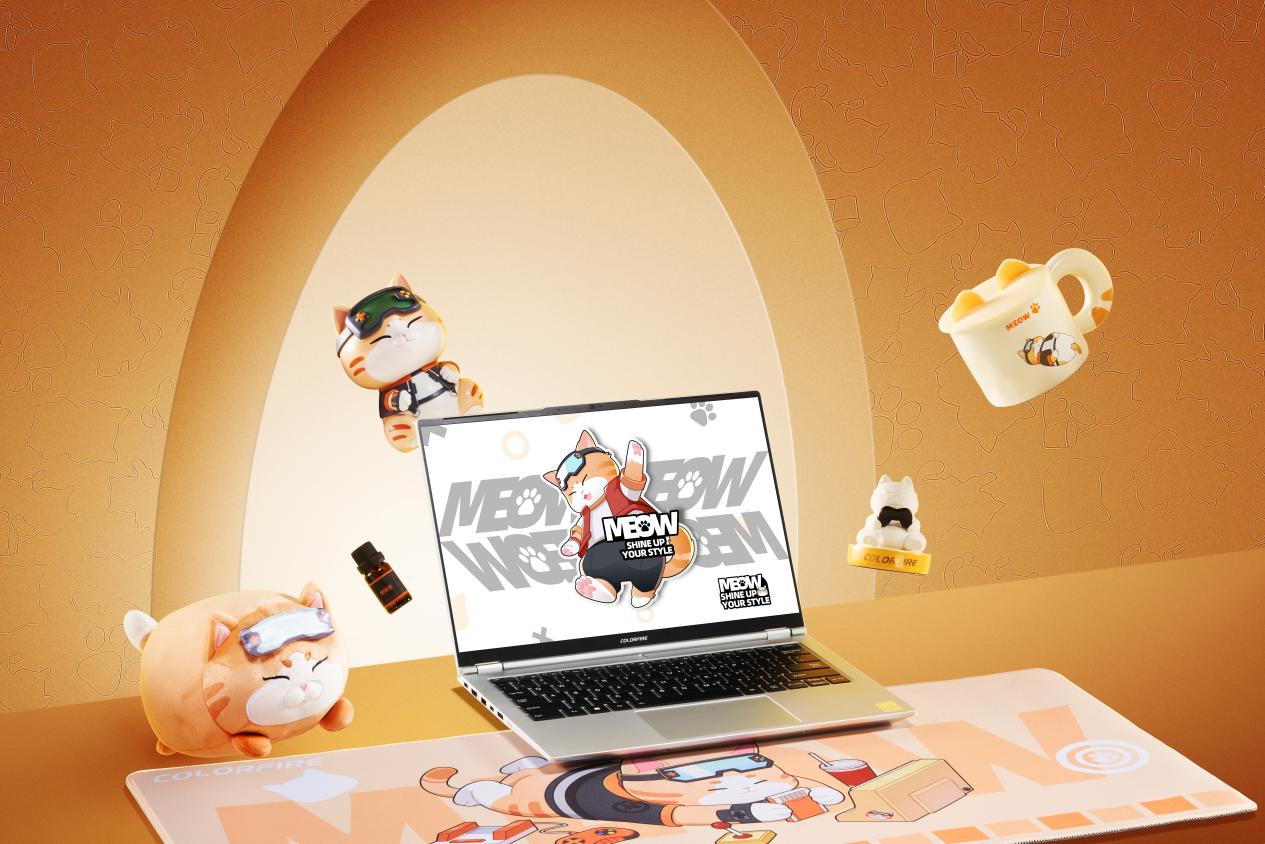 MEOW 喵Book14 Pro首发：以萌宠美学定义新一代轻薄本