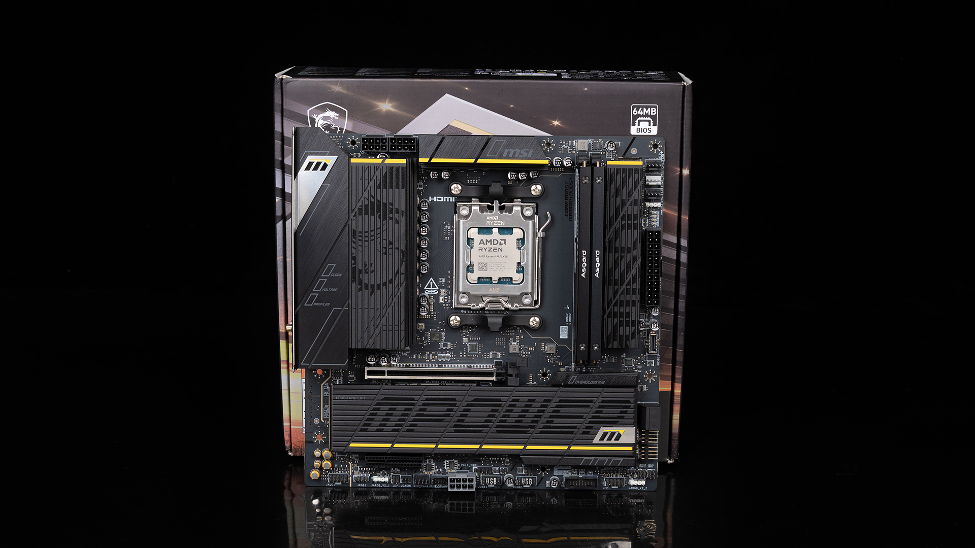 AMD平台王者级MATX！9800X3D&9950X3D+微星B850MPOWER深入测试