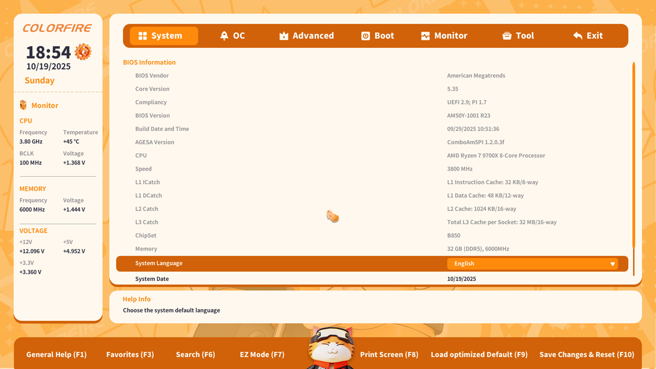 把钱花在刀刃上，9700X+B850橘猫+HOF 5080打造的海景房主机分享