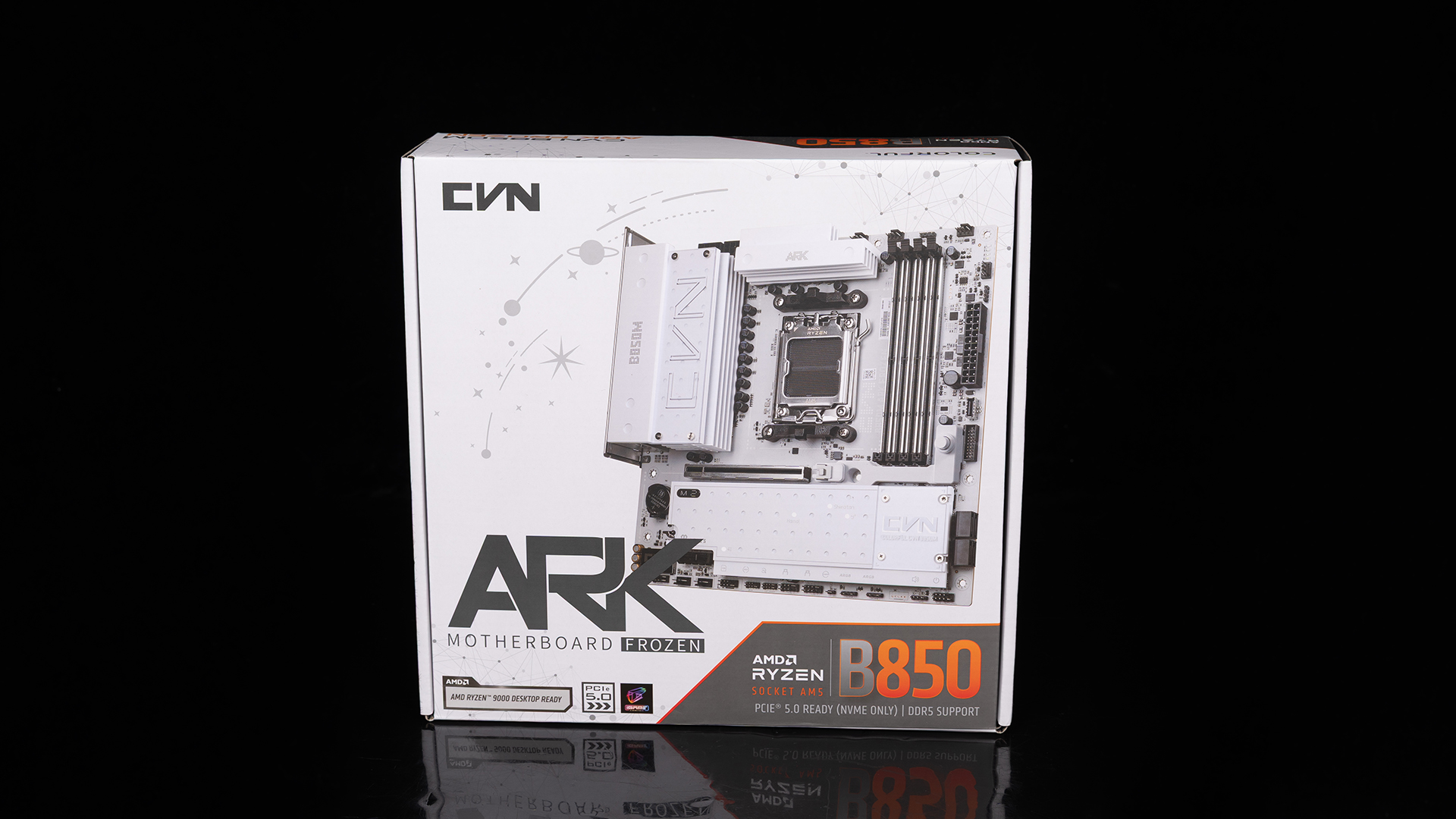 9800X3D+七彩虹B850M ARK 方舟评测：稳8400C36、三M.2、异步超频