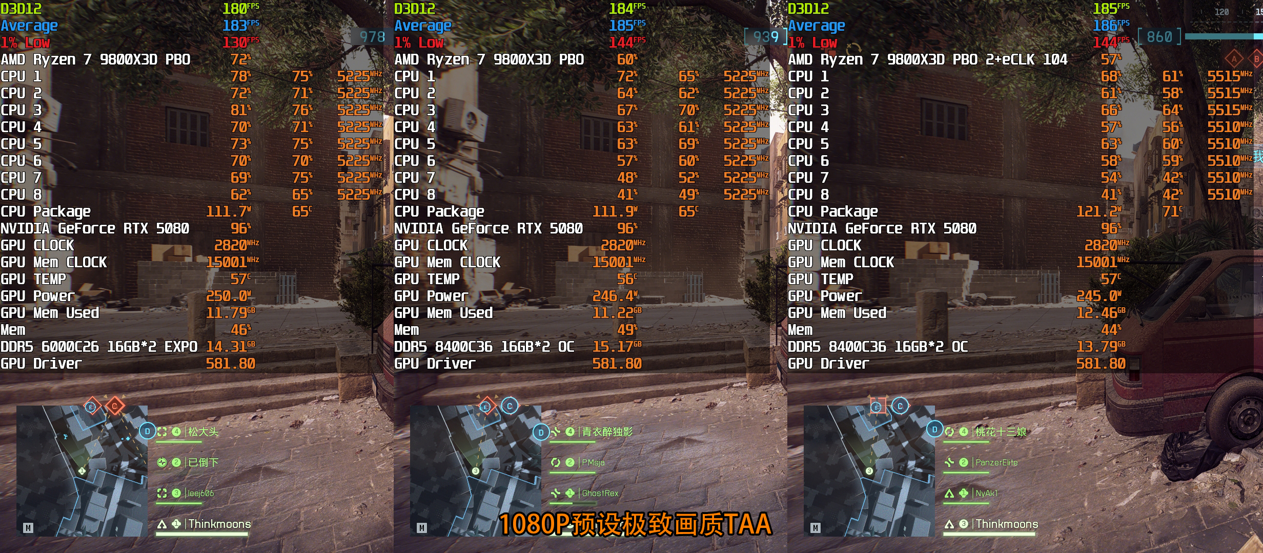 9800X3D+七彩虹B850M ARK 方舟评测：稳8400C36、三M.2、异步超频