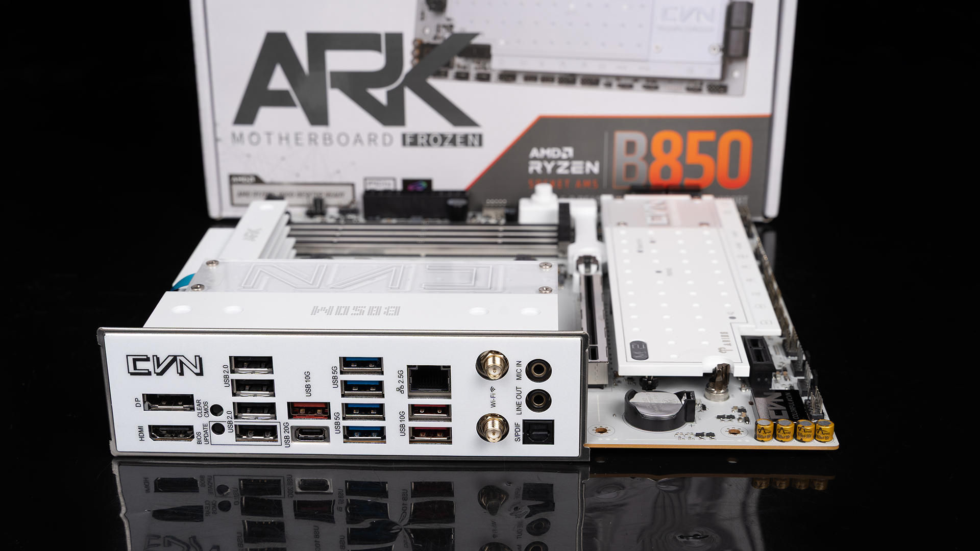 9800X3D+七彩虹B850M ARK 方舟评测：稳8400C36、三M.2、异步超频