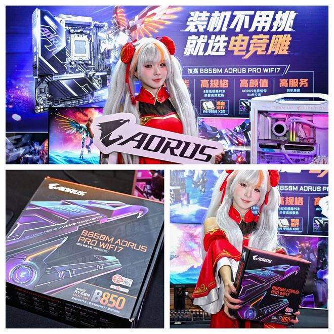 雷克沙NM1090SSD ARES战神之翼DDR56000C26内存 AMD锐龙79700X3D处理器技嘉B850MAORUSPROWIFI7电竞雕主板 LGUltraGear27_9800X3D